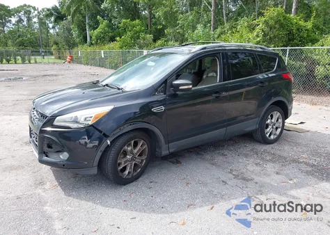2014 Ford Escape Titanium from USA, damaged, VIN 1FMCU0J96EUE21201